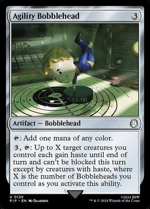 Agility Bobblehead - Fallout Uncommon Card