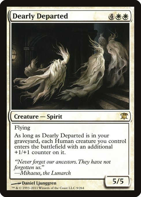 Dearly Departed - Innistrad Rare Card