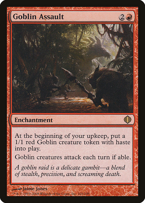Goblin Assault - Shards of Alara Rare Card