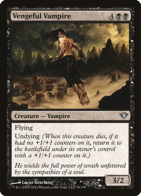 Vengeful Vampire - Dark Ascension Uncommon Card