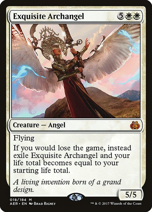Exquisite Archangel - Aether Revolt Mythic Card