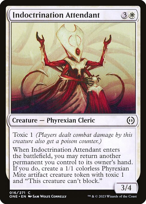 Indoctrination Attendant - Phyrexia: All Will Be One Common Card