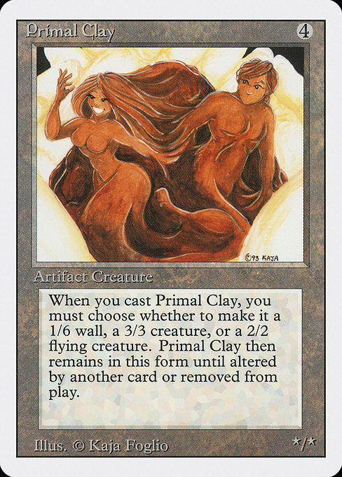 Primal Clay - Revised Edition Rare Card