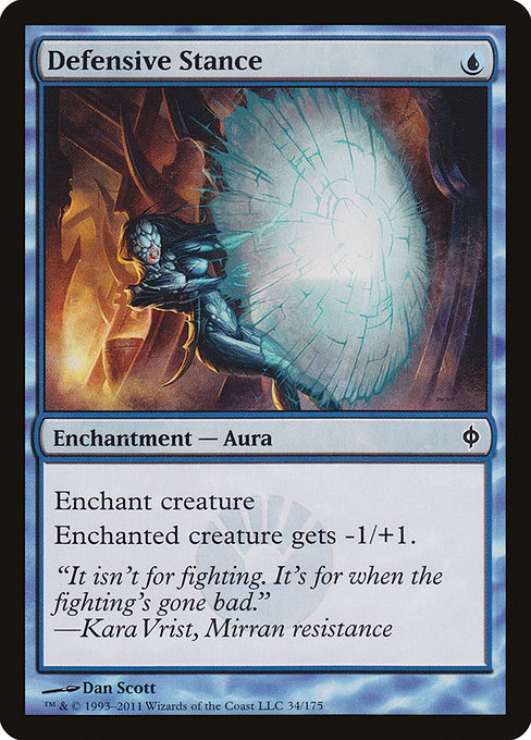 Defensive Stance - New Phyrexia Common Card