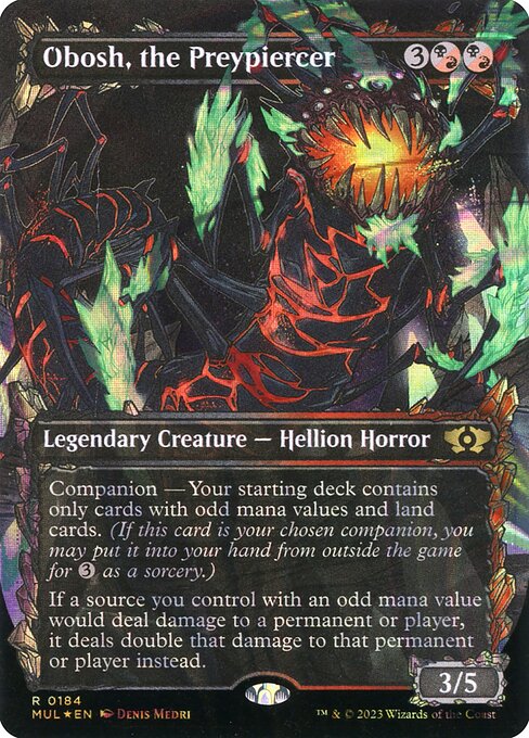 Obosh, the Preypiercer - Multiverse Legends Rare Card
