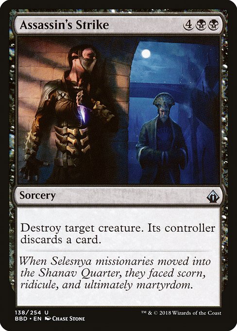 Assassin's Strike - Battlebond Uncommon Card