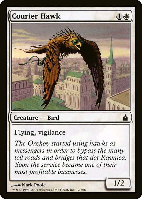 Courier Hawk - Ravnica: City of Guilds Common Card