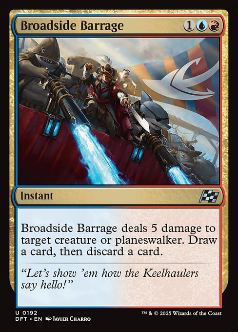 Broadside Barrage - Aetherdrift Uncommon Card