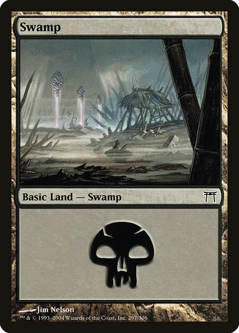 Swamp - Champions of Kamigawa Common Card