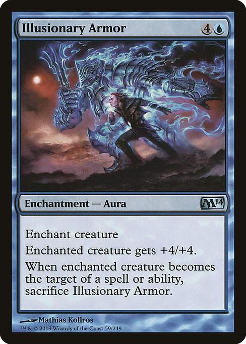 Illusionary Armor - Magic 2014 Uncommon Card