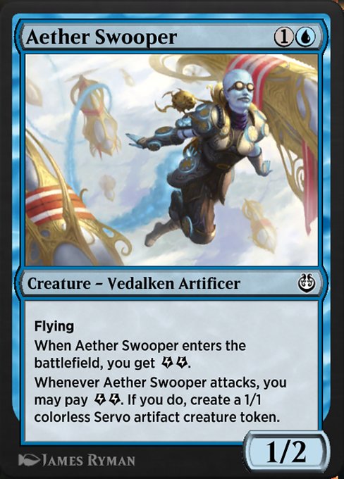 Aether Swooper - Kaladesh Remastered Common Card