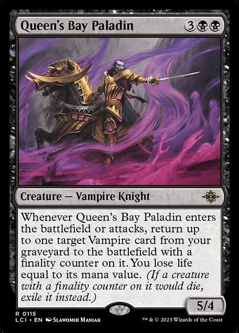 Queen's Bay Paladin - The Lost Caverns of Ixalan Rare Card