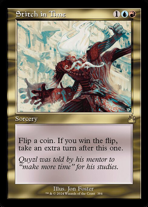 Stitch in Time - Ravnica Remastered Rare Card