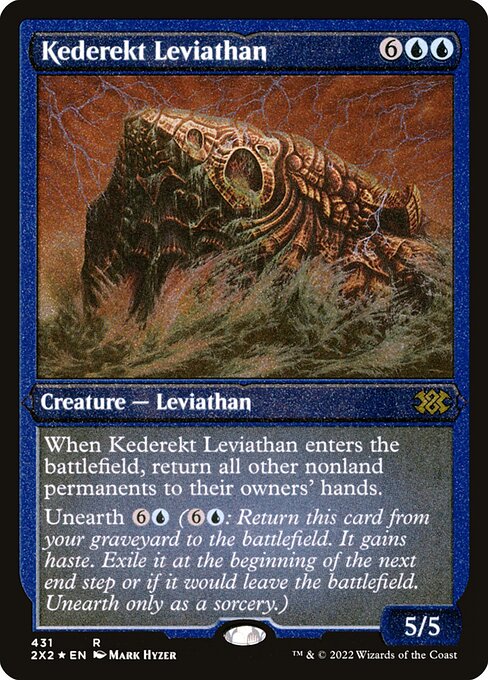 Kederekt Leviathan - Double Masters 2022 Rare Card