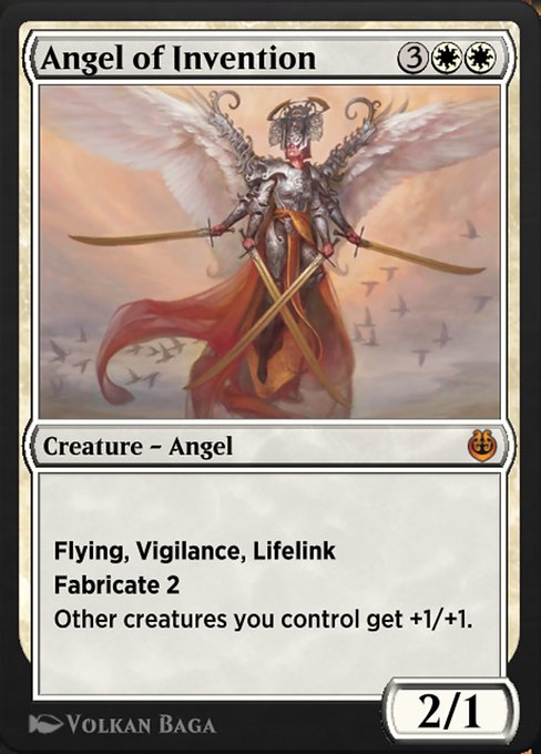 Angel of Invention - Kaladesh Remastered Mythic Card