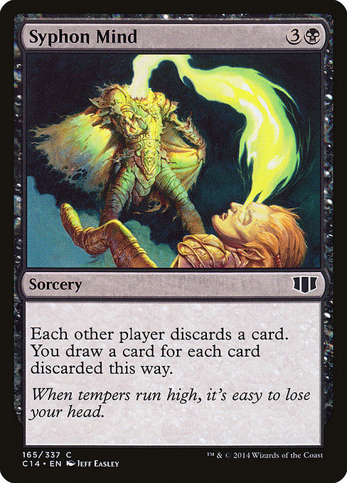 Syphon Mind - Commander 2014 Common Card