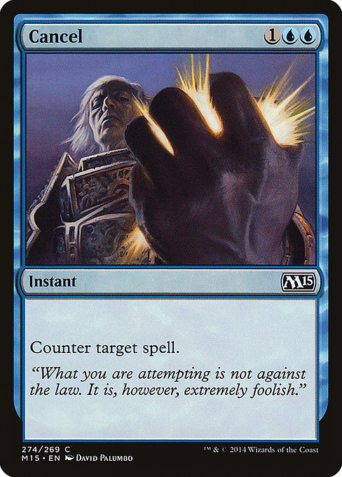Cancel - Magic 2015 Common Card