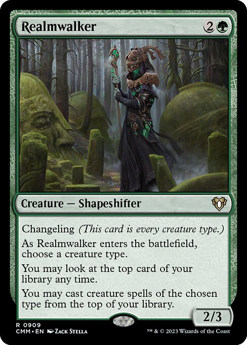 Realmwalker - Commander Masters Rare Card