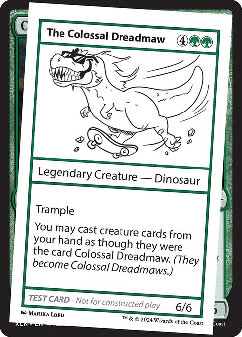 The Colossal Dreadmaw - Mystery Booster 2 Rare Card