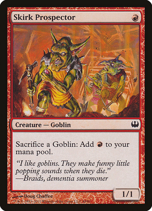Skirk Prospector - Duel Decks: Knights vs. Dragons Common Card