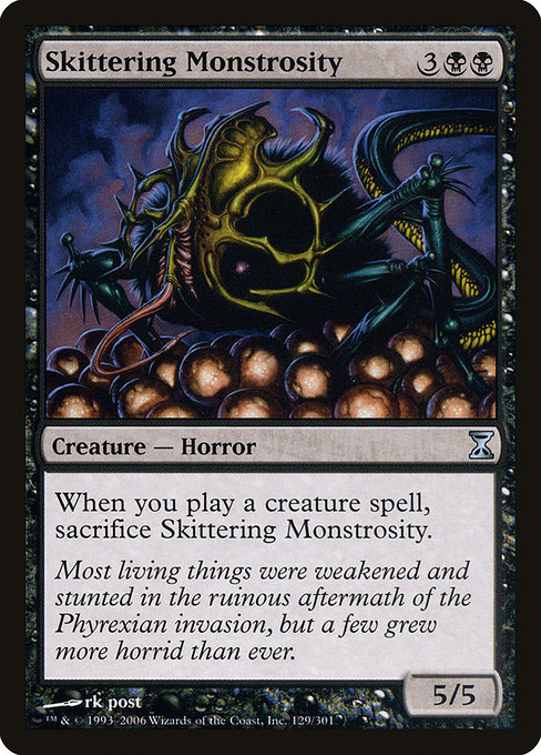Skittering Monstrosity - Time Spiral Uncommon Card