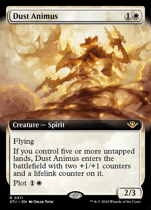 Dust Animus - Outlaws of Thunder Junction Rare Card