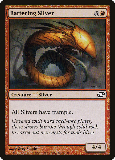 Battering Sliver - Planar Chaos Common Card