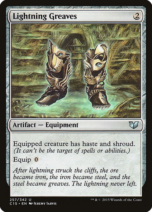 Lightning Greaves - Commander 2015 Uncommon Card