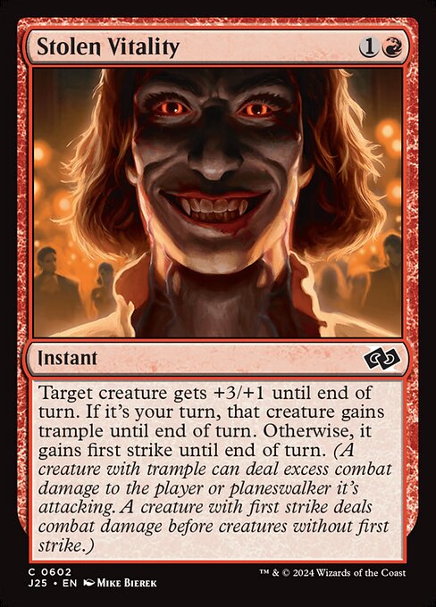 Stolen Vitality - Foundations Jumpstart Common Card