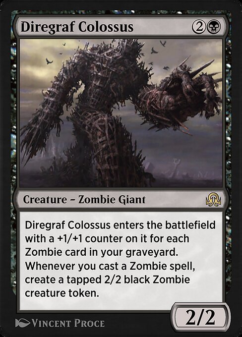 Diregraf Colossus - Shadows over Innistrad Remastered Rare Card