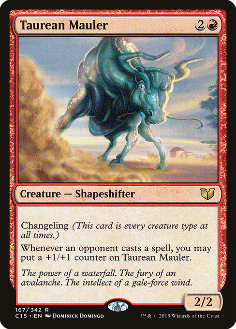 Taurean Mauler - Commander 2015 Rare Card