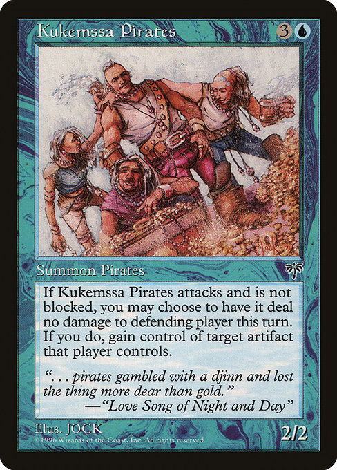 Kukemssa Pirates - Mirage Rare Card