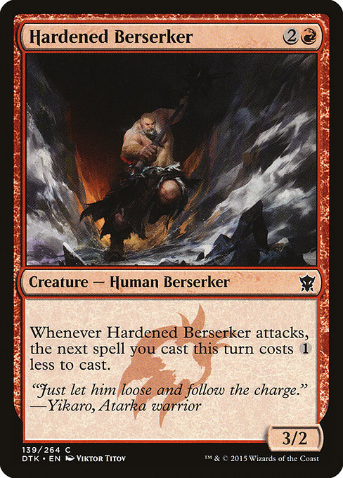 Hardened Berserker - Dragons of Tarkir Common Card