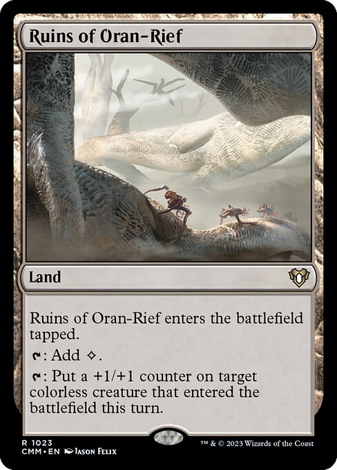 Ruins of Oran-Rief - Commander Masters Rare Card