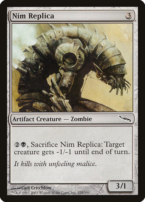 Nim Replica - Mirrodin Common Card