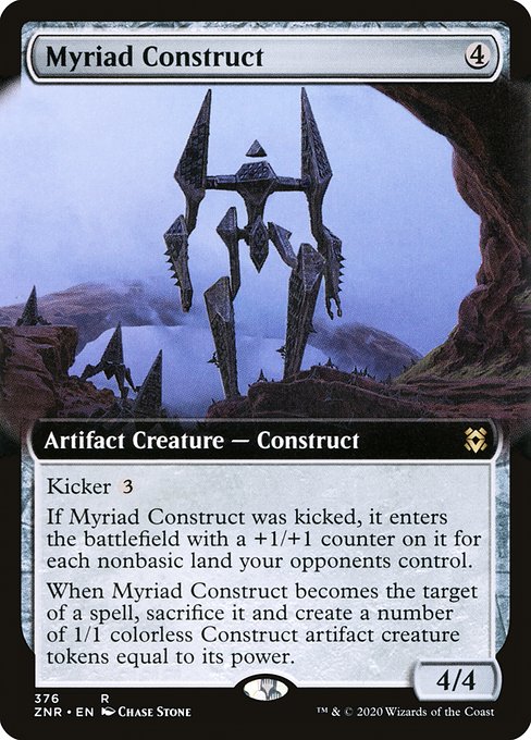 Myriad Construct - Zendikar Rising Rare Card