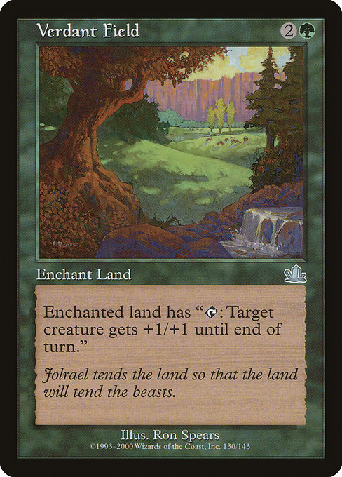 Verdant Field - Prophecy Uncommon Card