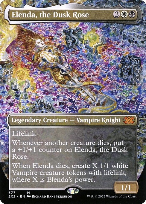 Elenda, the Dusk Rose - Double Masters 2022 Mythic Card