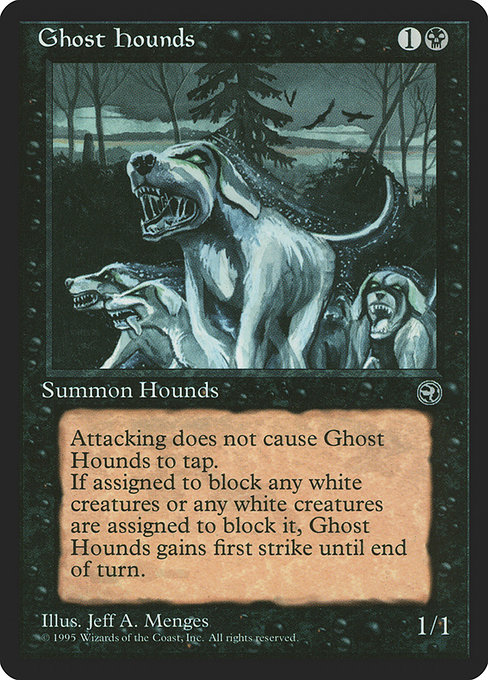 Ghost Hounds - Homelands Uncommon Card