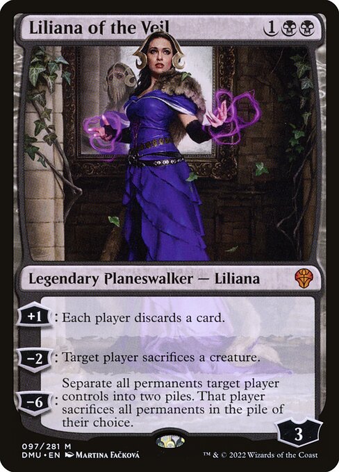 Liliana of the Veil - Dominaria United Mythic Card