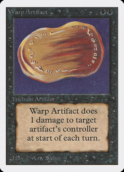 Warp Artifact - Unlimited Edition Rare Card