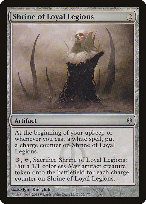 Shrine of Loyal Legions - New Phyrexia Uncommon Card