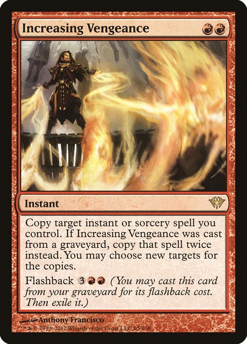 Increasing Vengeance - Dark Ascension Rare Card