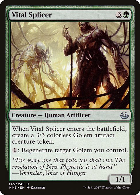 Vital Splicer - Modern Masters 2017 Uncommon Card
