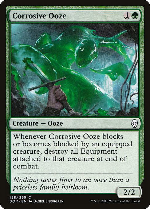 Corrosive Ooze - Dominaria Common Card