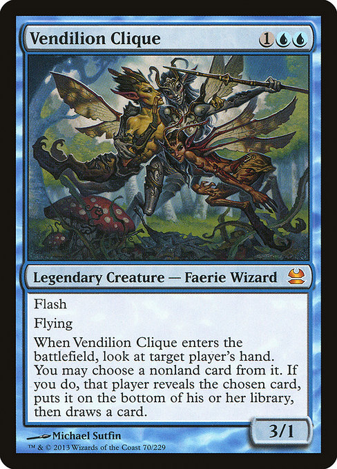 Vendilion Clique - Modern Masters Mythic Card
