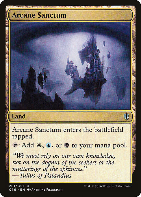 Arcane Sanctum - Commander 2016 Uncommon Card