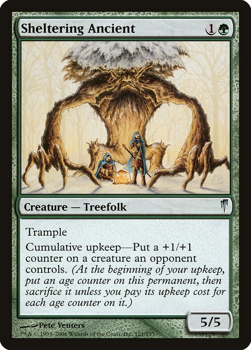 Sheltering Ancient - Coldsnap Uncommon Card