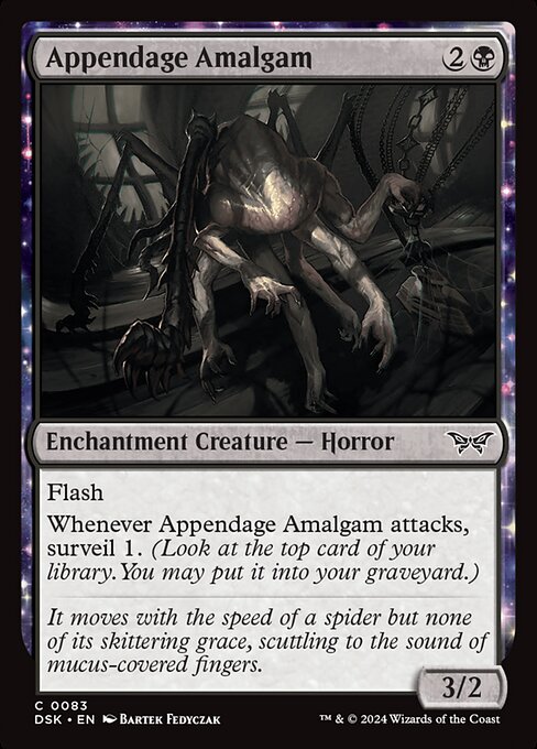 Appendage Amalgam - Duskmourn: House of Horror Common Card