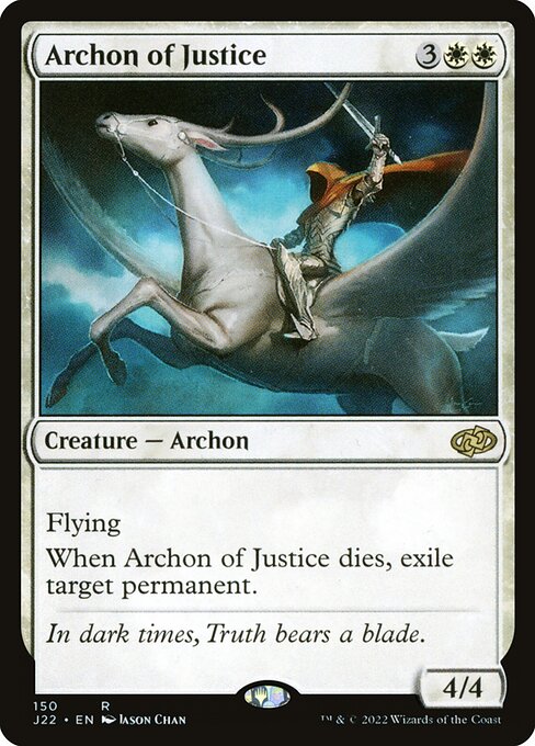 Archon of Justice - Jumpstart 2022 Rare Card